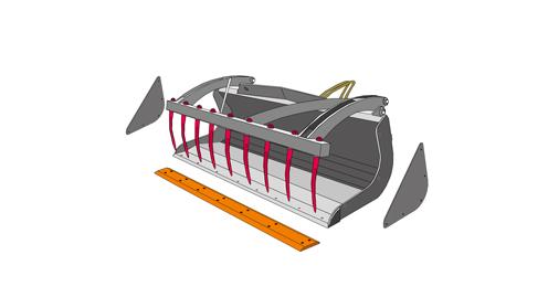 Godet multifonction avec griffe